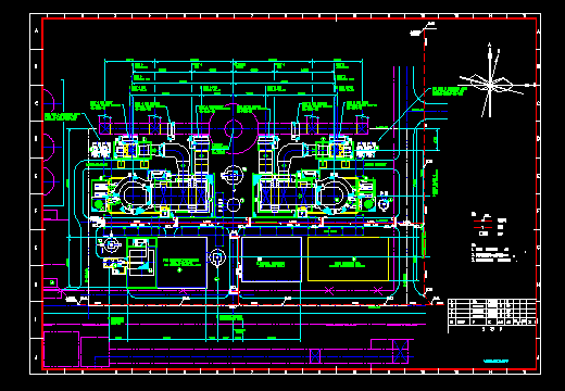 �糧�����ˮ�ܵ���ƽ�沼��ͼ
