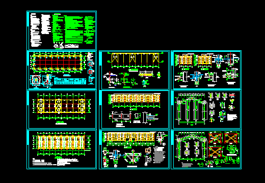 �ֽṹ����ʩ��ͼ