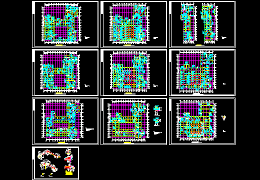 �Ƶ��ܽṹʩ��ͼ