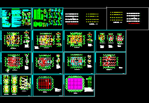 ��ʦ����¥��ܽṹʩ��ͼ