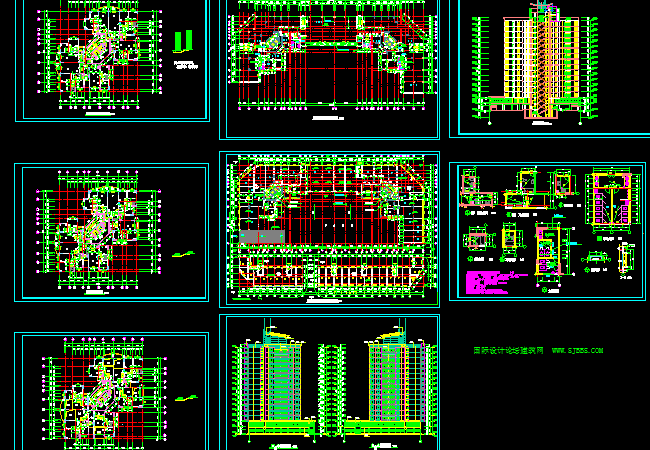 �߲㽨��ʩ��ͼ