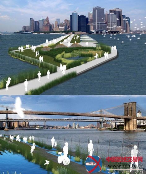 CityLAB:碳技术浮桥藻类公园设计
