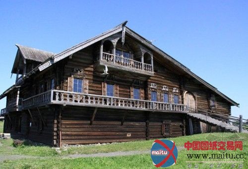 俄罗斯基日岛木质建筑传奇