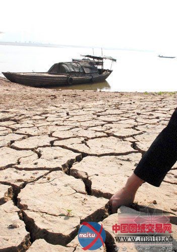 江西第一大河赣江水位逼近历史最低