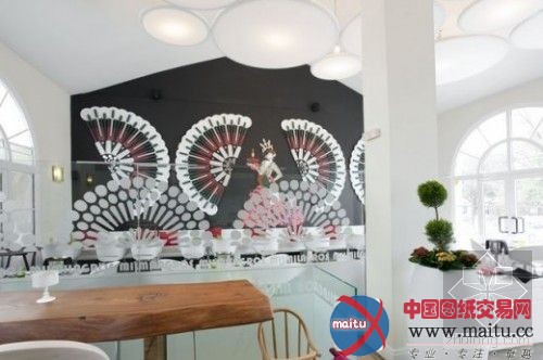 厨具壁画 惊艳的西班牙餐厅