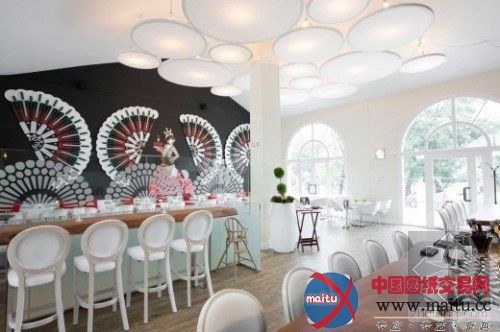 厨具壁画 惊艳的西班牙餐厅