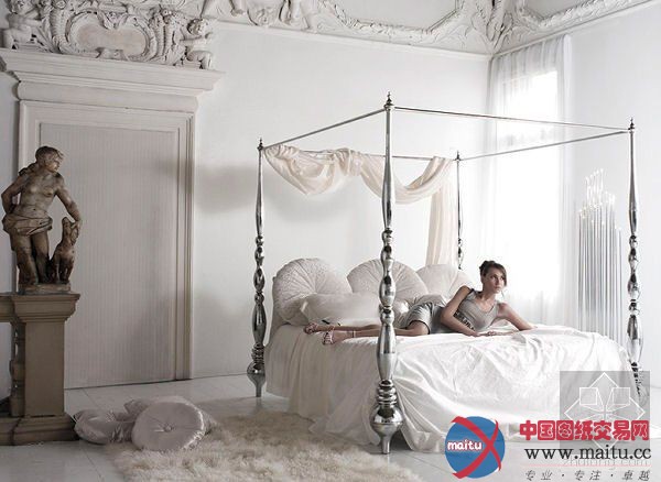 奢华的卧室 极具宫廷堂皇气息
