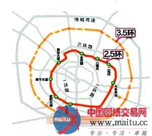 东北环节点将施工 成都2.5环有望年底成圈