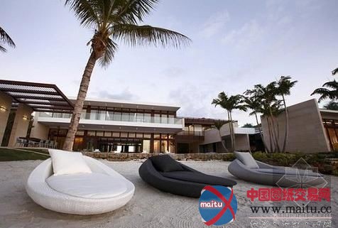 探迈阿密四亿概念豪宅 内部装饰奢华精美