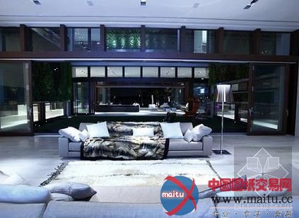 探迈阿密四亿概念豪宅 内部装饰奢华精美