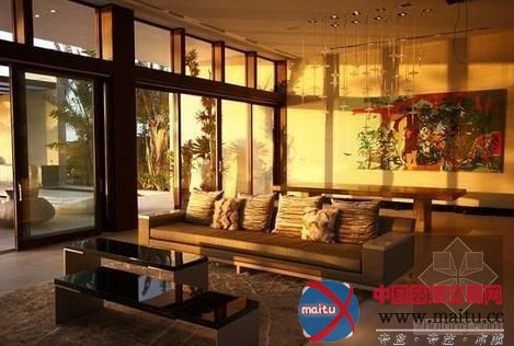 探迈阿密四亿概念豪宅 内部装饰奢华精美