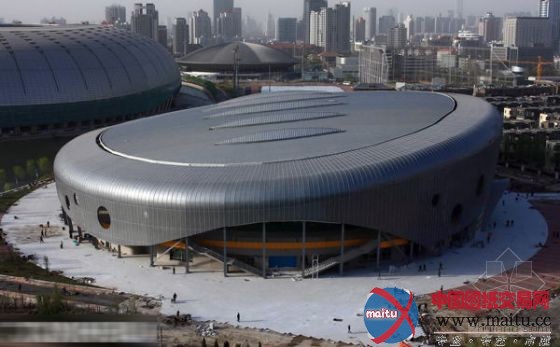 天津奥林匹克水上中心“第三滴水”竣工在即