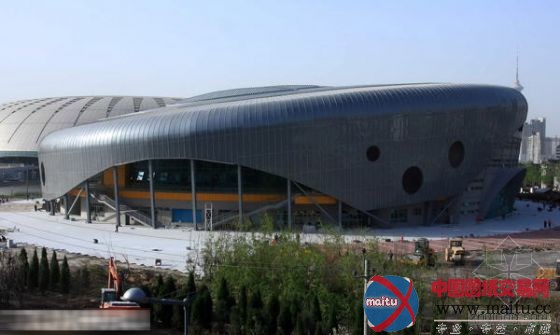 天津奥林匹克水上中心“第三滴水”竣工在即