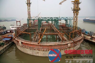 中铁大桥局在长江上沉井施工实现新突破