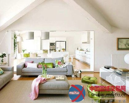 春之色彩 装饰清爽感小平房