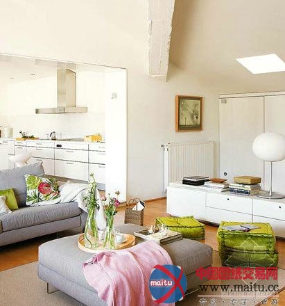 春之色彩 装饰清爽感小平房