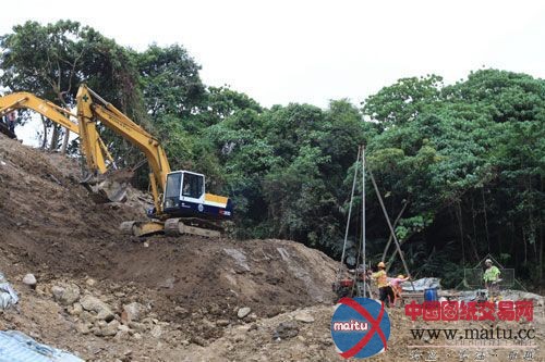 美国在台协会新建馆舍工地首度曝光
