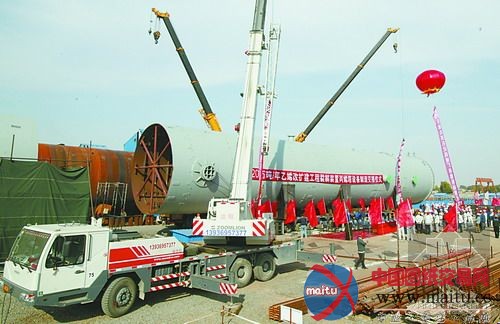 大庆石化年120万吨乙烯改扩建工程建设掠影