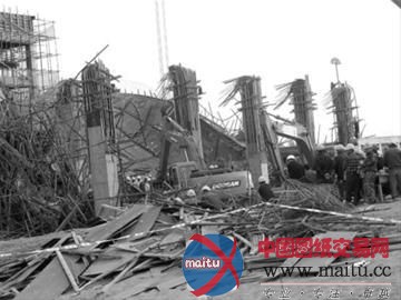 内蒙古一小学在建工程垮塌