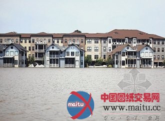 美国密西西比河河水暴涨创75年最高洪峰