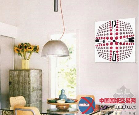 装饰画挂钟 个性单品造时尚家居