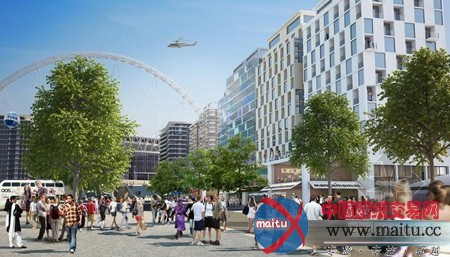 Make事务所的英国温布利城项目获批