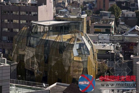 韩国首尔建造“黄钻石”商务楼