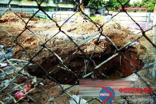 福田区广深港高铁工地第四次塌陷