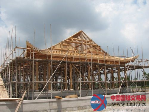 纯手工木建筑“承香堂”在苏州建成