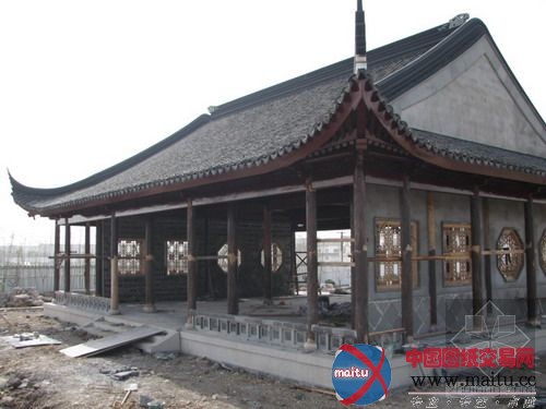 纯手工木建筑“承香堂”在苏州建成