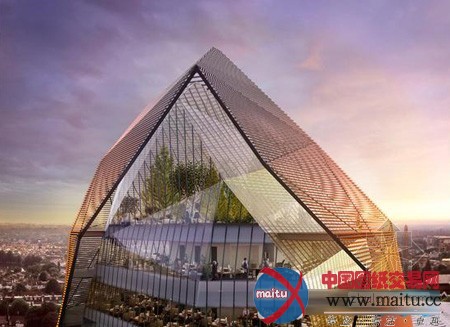 Make事务所设计伦敦西部的“章鱼办公楼”