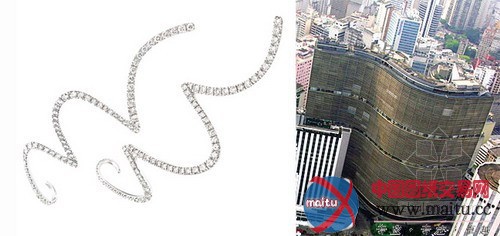 奥斯卡·尼迈耶玩跨界 设计的珠宝首饰