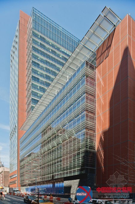 SOM的纽约MSKCC研究中心二期工程完成