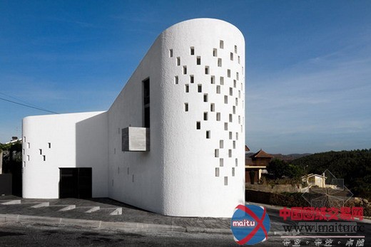 e|348建筑事务所设计葡萄牙Santa Ana’s Chapel in St. Mar小礼拜堂