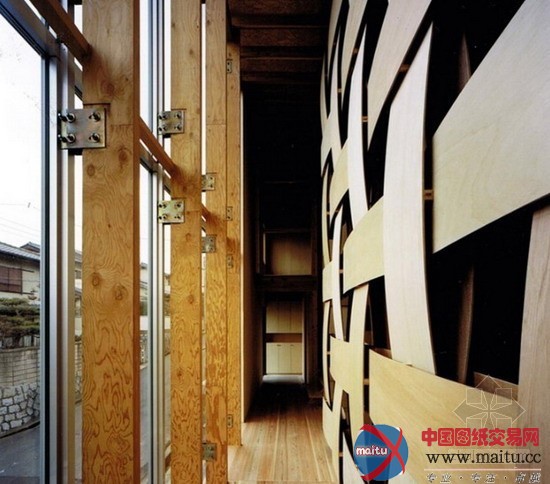 吉村理设计Wood Block住宅