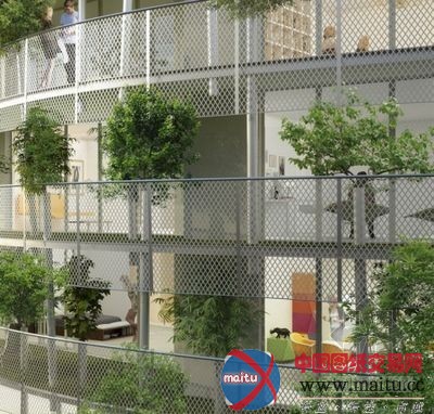 法国:表面将覆盖植物的环保大厦