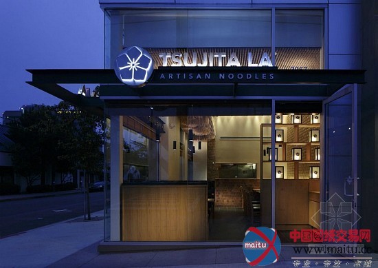 Tsujita LA餐厅的创意天花板