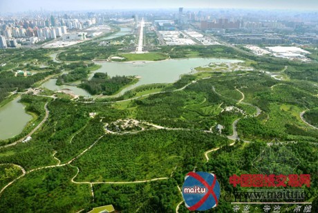 北京奥林匹克丛林公园俯瞰