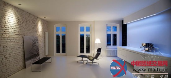 德国柏林fansa公寓的松散型室内设计