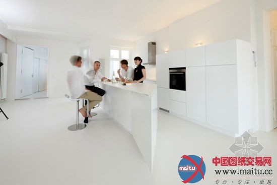 德国柏林fansa公寓的松散型室内设计