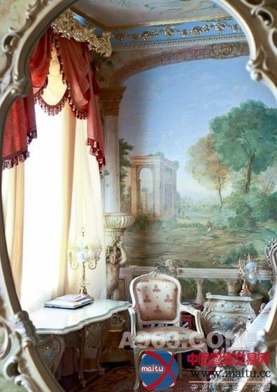 奢华洛可可风格惊艳室内设计