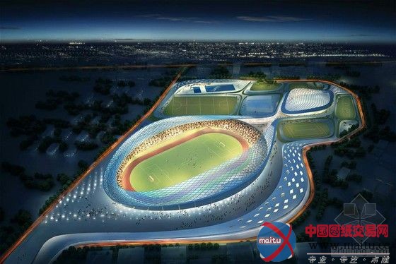 Studio Symbiosis设计的印度运动场设计