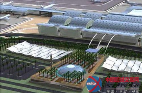 多哈机场建设世界上最大的不锈钢屋顶