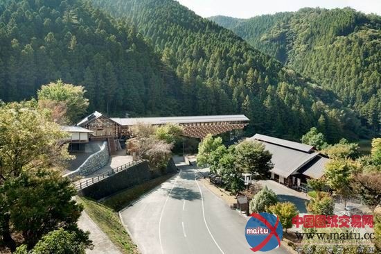 隈研吾设计梼原木桥博物馆