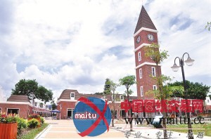 深圳中心区添新景观 花卉大排档变北欧风情小镇