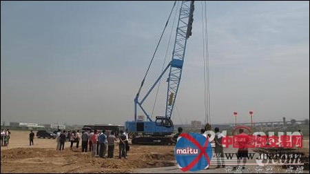 杭重QH3000B强夯机展示会太原举办