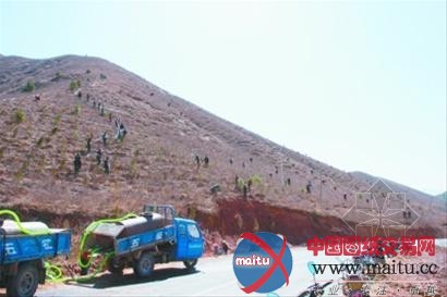 凌源三年改变百座荒山