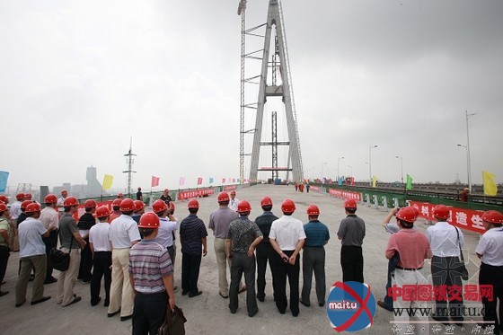 中国铁建斜拉桥技术观摩会在天津海河大桥举行