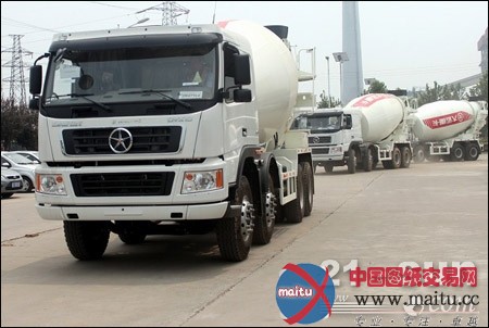 中集凌宇携手大运重卡 搅拌车挺进市场