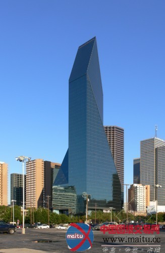 Texas Society of Architects的25年奖颁发给I. M. Pei & Partners的喷泉广场